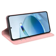 Xiaomi Redmi 15C 4G Hoesje - MobyDefend Luxe Wallet Bookcase (Magnetische Sluiting) - Roze