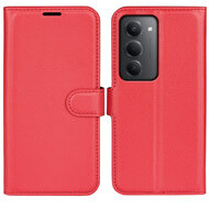 Xiaomi Redmi 15 5G Hoesje - MobyDefend Kunstleren Wallet Book Case (Sluiting Voorkant) - Rood