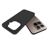 Xiaomi 15T Pro Hoesje - MobyDefend TPU Backcover - Mat Zwart