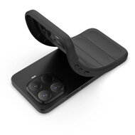 Xiaomi 15T Pro Hoesje - MobyDefend TPU Gripcase - Zwart