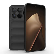 Xiaomi 15T Pro Hoesje - MobyDefend TPU Gripcase - Zwart