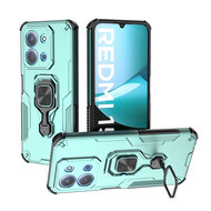 Xiaomi Redmi 15C 4G Hoesje - MobyDefend Dubbelgelaagde Pantsercase Met Standaard - Turquoise