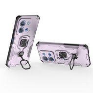 Xiaomi Redmi 15C 4G Hoesje - MobyDefend Dubbelgelaagde Pantsercase Met Standaard - Roze