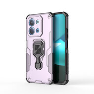 Xiaomi Redmi 15C 4G Hoesje - MobyDefend Dubbelgelaagde Pantsercase Met Standaard - Roze