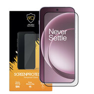 OnePlus 15 Screenprotector - MobyDefend Screensaver Met Zwarte Randen - Gehard Glas 