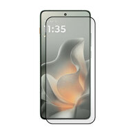 2-Pack Motorola Edge 70 Screenprotectors - MobyDefend Screensavers Met Zwarte Randen - Gehard Glas 