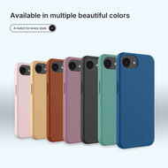 iPhone 16e Hoesje - MobyDefend Matte Siliconen Backcover - Roze