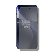 MobyDefend Oppo Find X9 Screenprotector - Matte Privacy Glass Screensaver