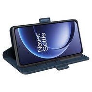 OnePlus 15 Hoesje - MobyDefend Luxe Wallet Book Case (Sluiting Zijkant) - Blauw