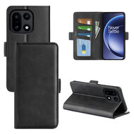 OnePlus 15 Hoesje - MobyDefend Luxe Wallet Book Case (Sluiting Zijkant) - Zwart