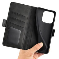 OnePlus 15 Hoesje - MobyDefend Luxe Wallet Book Case (Sluiting Zijkant) - Zwart