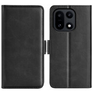 OnePlus 15 Hoesje - MobyDefend Luxe Wallet Book Case (Sluiting Zijkant) - Zwart