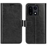 OnePlus 15 Hoesje - MobyDefend Wallet Book Case (Sluiting Achterkant) - Zwart