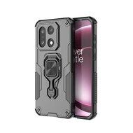 OnePlus 15 Hoesje - MobyDefend Dubbelgelaagde Pantsercase Met Standaard - Zwart