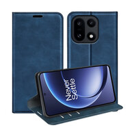 OnePlus 15 Hoesje - MobyDefend Luxe Wallet Bookcase (Magnetische Sluiting) - Blauw