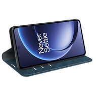 OnePlus 15 Hoesje - MobyDefend Luxe Wallet Bookcase (Magnetische Sluiting) - Blauw