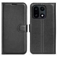 OnePlus 15 Hoesje - MobyDefend Kunstleren Wallet Book Case (Sluiting Voorkant) - Zwart