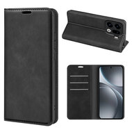 Oppo Find X9 Pro Hoesje - MobyDefend Luxe Wallet Bookcase (Magnetische Sluiting) - Zwart