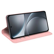 Oppo Find X9 Hoesje - MobyDefend Luxe Wallet Bookcase (Magnetische Sluiting) - Roze