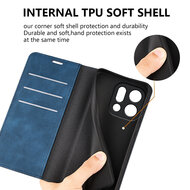 Oppo Find X9 Hoesje - MobyDefend Luxe Wallet Bookcase (Magnetische Sluiting) - Blauw