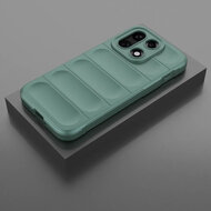 OnePlus 15 Hoesje - MobyDefend TPU Gripcase - Groen