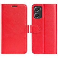 Motorola Moto G06 / Motorola Moto G06 Power Hoesje - MobyDefend Wallet Book Case (Sluiting Achterkant) - Rood