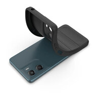 Motorola Moto G06 / Motorola Moto G06 Power Hoesje - MobyDefend TPU Gripcase - Zwart