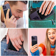 Tech-Protect MagWallet MagSafe Pasjeshouder - Zwart 