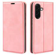 Samsung Galaxy A37 Hoesje - MobyDefend Luxe Wallet Bookcase (Magnetische Sluiting) - Roze