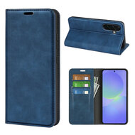 Samsung Galaxy A37 Hoesje - MobyDefend Luxe Wallet Bookcase (Magnetische Sluiting) - Blauw