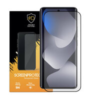 Xiaomi Redmi Note 15 4G Screenprotector - MobyDefend Screensaver Met Zwarte Randen - Gehard Glas 