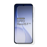 2-Pack Oppo Reno15 F / Oppo Reno15 FS Screenprotectors - MobyDefend Case-Friendly Screensavers - Gehard Glas