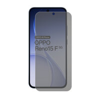 2-Pack MobyDefend Oppo Reno15 F / Oppo Reno15 FS Screenprotectors - Matte Privacy Glass Screensavers
