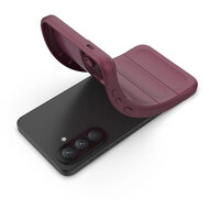 Samsung Galaxy A57 Hoesje - MobyDefend TPU Gripcase - Donkerpaars