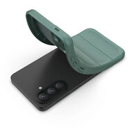 Samsung Galaxy A57 Hoesje - MobyDefend TPU Gripcase - Groen