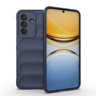 Samsung Galaxy A57 Hoesje - MobyDefend TPU Gripcase - Blauw