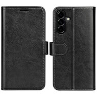 Samsung Galaxy A57 Hoesje - MobyDefend Wallet Book Case (Sluiting Achterkant) - Zwart