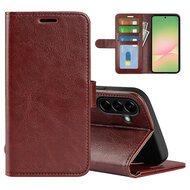 Samsung Galaxy A57 Hoesje - MobyDefend Wallet Book Case (Sluiting Achterkant) - Bruin