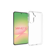 Samsung Galaxy A57 Hoesje - MobyDefend Transparante TPU Backcover - Volledig Doorzichtig