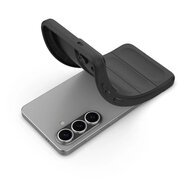 Samsung Galaxy S26 Hoesje - MobyDefend TPU Gripcase - Zwart