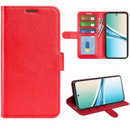 Xiaomi Redmi Note 15 5G Hoesje - MobyDefend Wallet Book Case (Sluiting Achterkant) - Rood