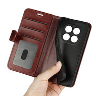 Xiaomi Redmi Note 15 5G Hoesje - MobyDefend Wallet Book Case (Sluiting Achterkant) - Bruin