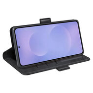 Samsung Galaxy S26 Hoesje - MobyDefend Luxe Wallet Book Case (Sluiting Zijkant) - Zwart