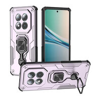 Xiaomi Redmi Note 15 5G Hoesje - MobyDefend Dubbelgelaagde Pantsercase Met Standaard - Roze