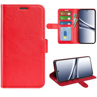 Xiaomi Redmi Note 15 4G Hoesje - MobyDefend Wallet Book Case (Sluiting Achterkant) - Rood