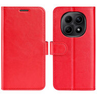 Xiaomi Redmi Note 15 4G Hoesje - MobyDefend Wallet Book Case (Sluiting Achterkant) - Rood