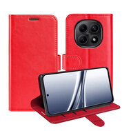 Xiaomi Redmi Note 15 4G Hoesje - MobyDefend Wallet Book Case (Sluiting Achterkant) - Rood