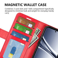 Xiaomi Redmi Note 15 4G Hoesje - MobyDefend Wallet Book Case (Sluiting Achterkant) - Bruin