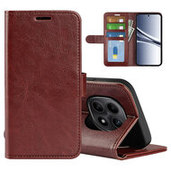 Xiaomi Redmi Note 15 4G Hoesje - MobyDefend Wallet Book Case (Sluiting Achterkant) - Bruin