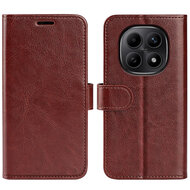 Xiaomi Redmi Note 15 4G Hoesje - MobyDefend Wallet Book Case (Sluiting Achterkant) - Bruin